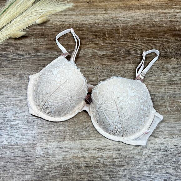 Tan Victorias secret lined demi bra - Picture 2 of 6